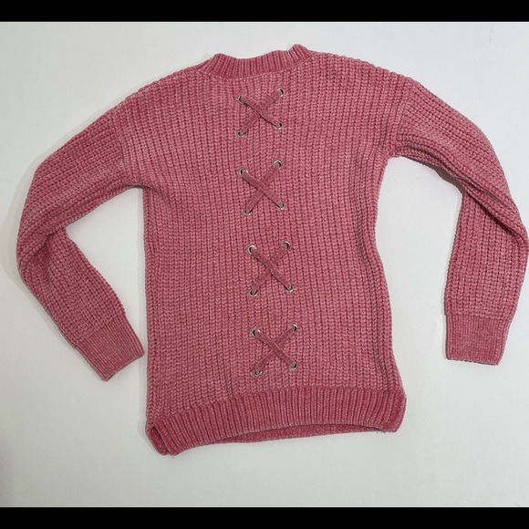 Pink Republic Juniors' Pink Sweater - Picture 4 of 9